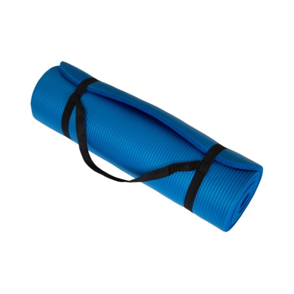 Leisure Sports Extra Thick Yoga Mat, Non-Slip Comfort Foam, Durable Exercise Mat For Fitness, Pilates (Blue) - 846179UVJ