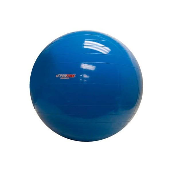 Fabrication Enterprises PhysioGymnic Molded Vinyl Inflatable Exercise Ball, 85 cm (34"), Blue - 30-1703