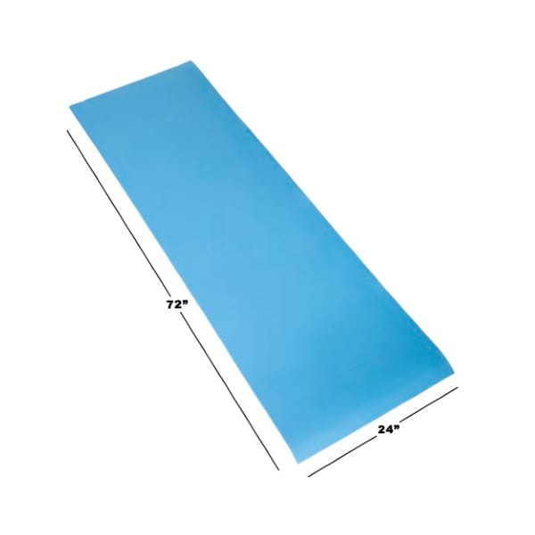 Leisure Sports Extra Thick Yoga Mat, Non Slip Comfort Foam, Durable for Fitness, Pilates, Workout  (Light Blue) - 208354KGF