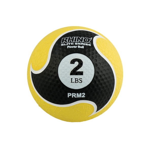 Champion Sports Rhino Elite Medicine Ball, 4lb, Red - PRM2