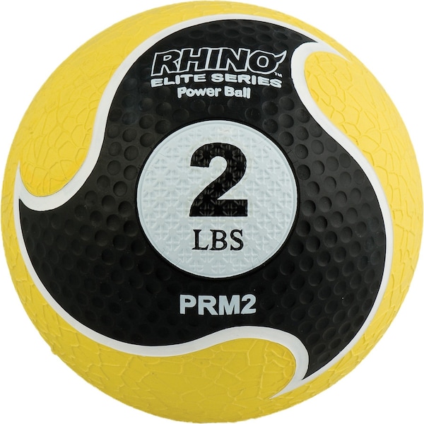 Champion Sports Rhino Elite Medicine Ball, 4lb, Red - PRM2