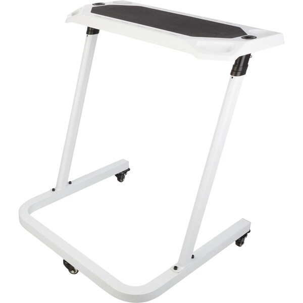 Rad Sportz Bike Desk - Rolling Laptop Cart for Stationary Bike - Adjustable Standing Desk by - 80-5212