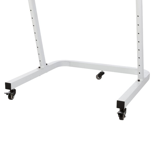 Rad Sportz Bike Desk - Rolling Laptop Cart for Stationary Bike - Adjustable Standing Desk by - 80-5212