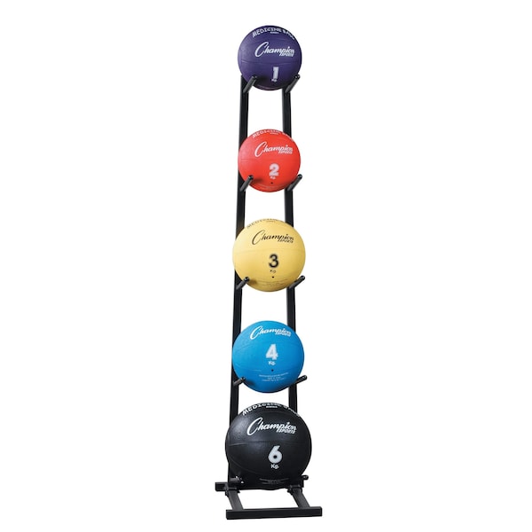 Champion Sports Single Row/Medicine Ball, Tree, Upto 5 - MBR1
