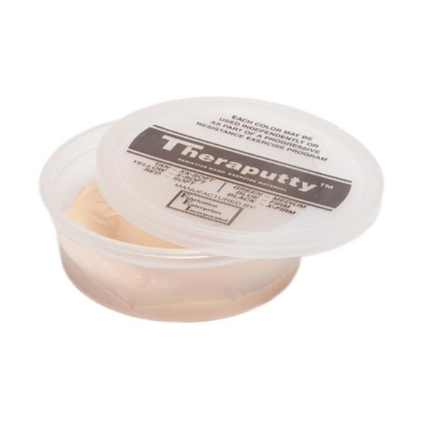 Fabrication Enterprises Fabrication Enterprises 10-0958 Cando Theraputty Exercise Material; 4 Oz. - Tan - Xx-Soft - 10-0958