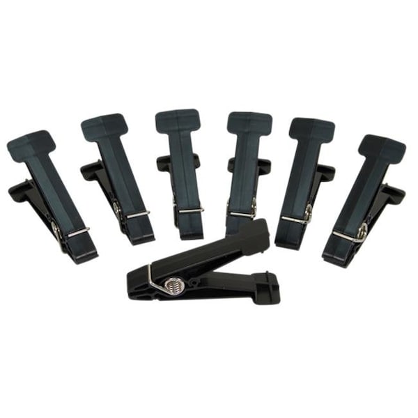 Fabrication Enterprises Fabrication Enterprises 10-0845 Graded Pinch Finger Exerciser - 7 Replacement Pinch Pins - Black; X-Heavy - 10-0845