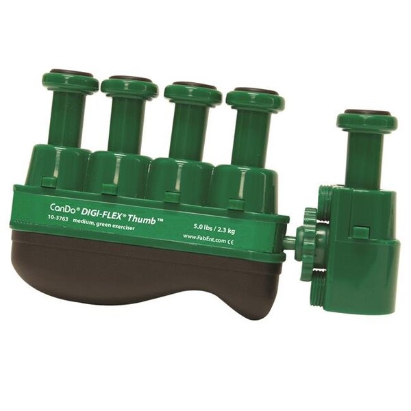 Digi-Flex Digi-Flex 10-3763 Fitness Hand Exerciser; Green - Medium - 680722