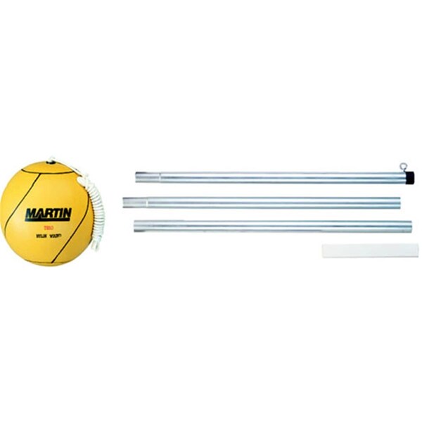 Dick Martin Sports Tetherball-Rubber Nylon Wound With Rope - DI98341