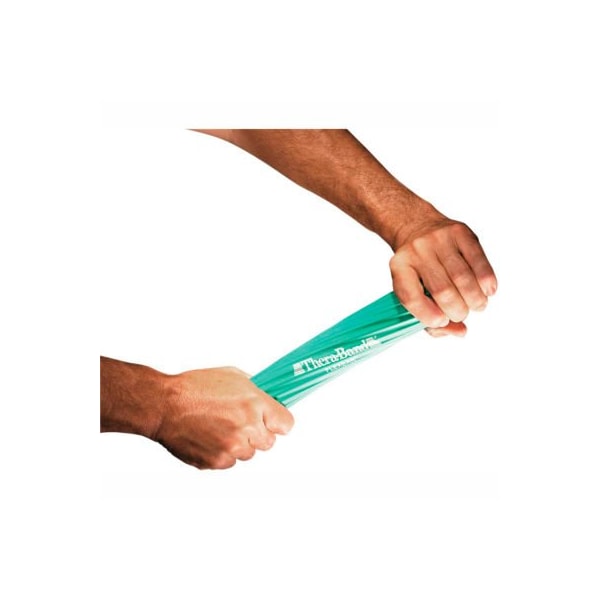 Fabrication Enterprises Thera-Band Flexbar Exercise Bar, Green, 12"L - 10-1352