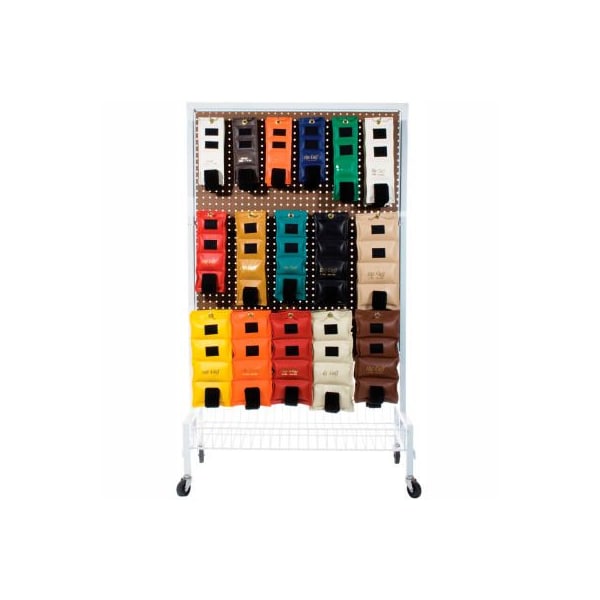 Fabrication Enterprises CuffÂ Deluxe Wrist and Ankle Weight W/ Mobile Rack, 32 Piece Set - 240240