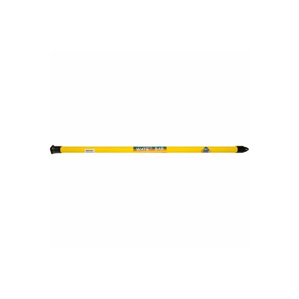 Fabrication Enterprises CanDo Slim WaTE Exercise Weight Bar, 2 lb., Yellow - 10-1602