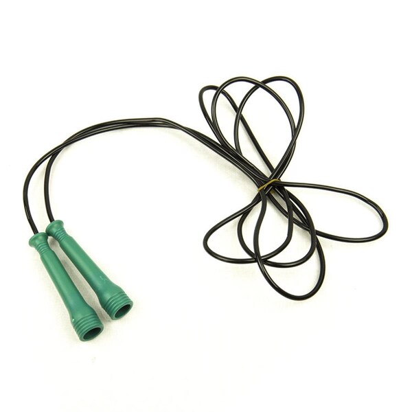 Aeromat 9 ft. Adjustable Heavy Duty Speed Jump Rope, Green - 75016