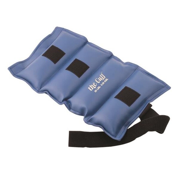 The Cuff The Cuff 10-2518 20 lbs Deluxe Ankle & Wrist Weight; Blue - 225995