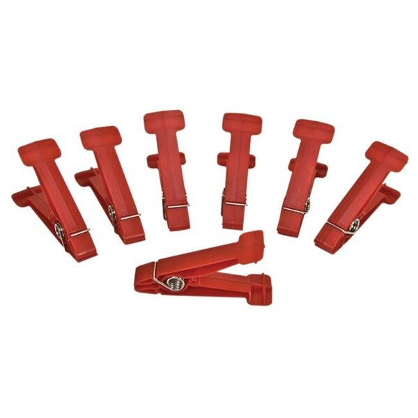Fabrication Enterprises Fabrication Enterprises 10-0842 Graded Pinch Finger Exerciser - 7 Replacement Pinch Pins - Red; Light - 10-0842