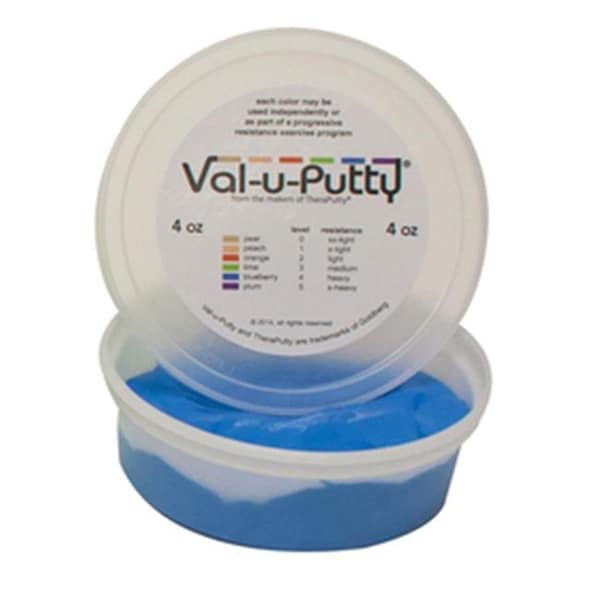 Fabrication Enterprises Fabrication Enterprises 10-3924 Val-U-Putty Exercise Putty; Blueberry - 4 oz - 739526
