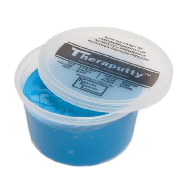 Fabrication Enterprises Fabrication Enterprises 10-0921 Cando Theraputty Exercise Material; Blue - Firm - 10-0921