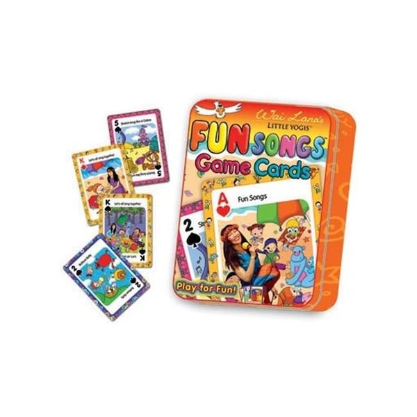 Wai Lana Wai Lana Productions 253 Little Yogis Fun Songs Game Cards - 253
