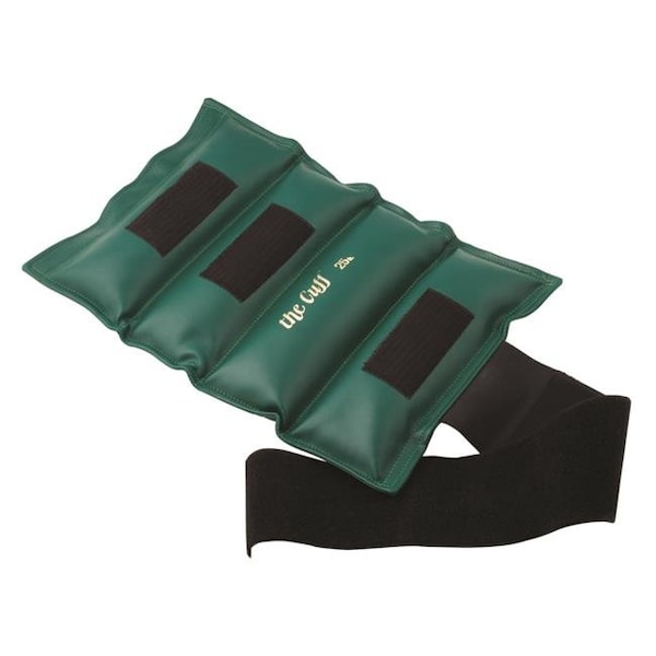 The Cuff The Cuff 10-2519 25 lbs Deluxe Ankle & Wrist Weight; Green - 226360