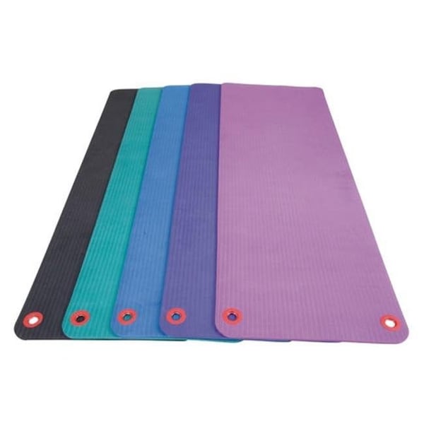Ecowise Ecowise 84221 Deluxe Workout and Fitness Mat- Blue Dahlia - 84221