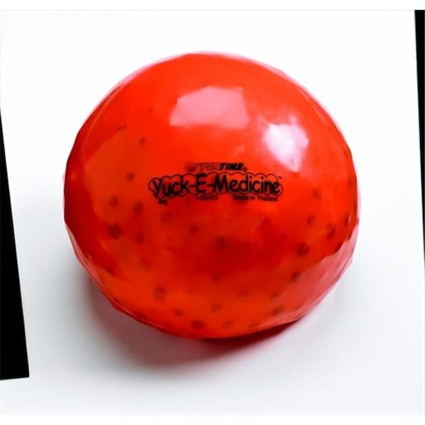 Sportime Sportime 021258 8.8 Lbs. - 8.5 In. Yuck-E-Medicine Ball - Orange - 21258