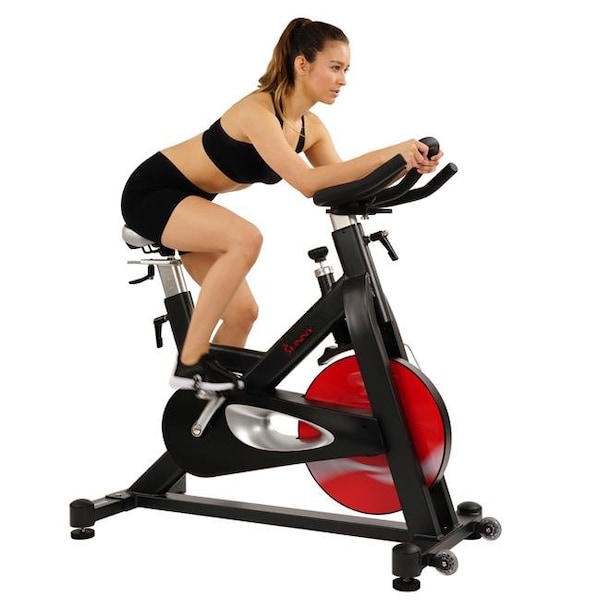 Sunny Health & Fitness Sunny Health & Fitness SF-B1714 Evolution Pro Magnetic Belt Drive Indoor Cycling Bike - SF-B1714