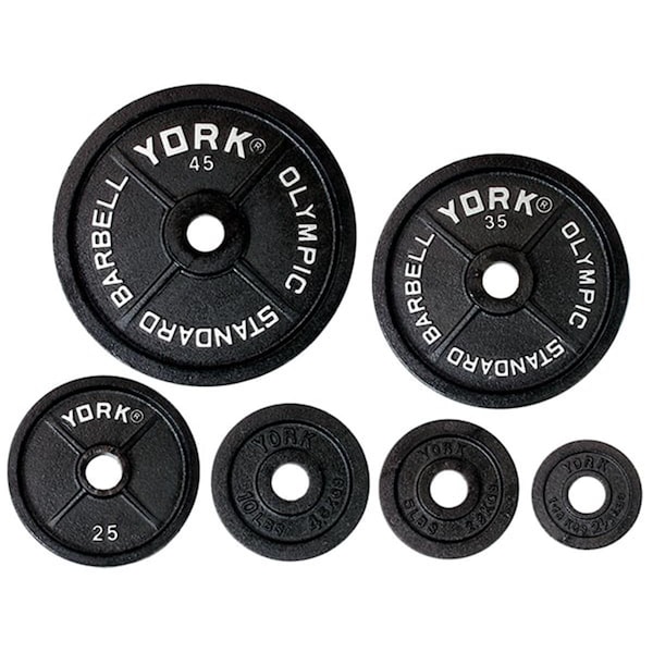 York Barbell Legacy Olympic Standard Plate - 25 lbs - YO626734