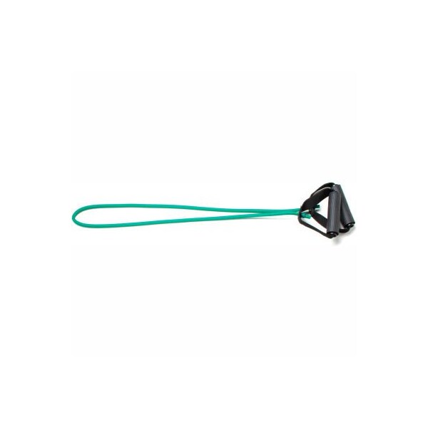 Fabrication Enterprises CanDo Exercise Tubing with Handles, Green, 48" - 1338158