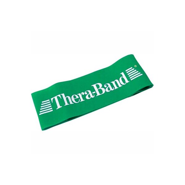 Fabrication Enterprises Thera-Band Exercise Band Loop, 8", Green - 12328