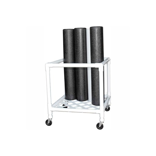 Fabrication Enterprises CanDo Foam Roller Upright Storage Rack - 24"L x 34"W x 30"H - 30-2181