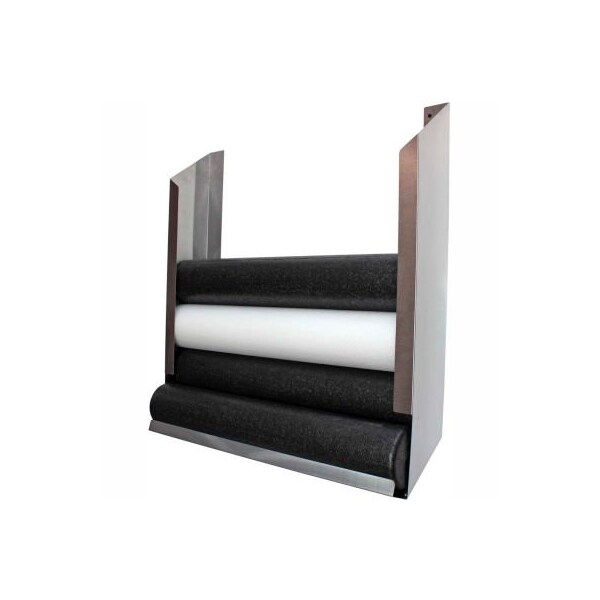 Fabrication Enterprises CanDo Foam Roller Wall-Mount Storage Rack - 36"L x 10"W x 40"H - 30-2180