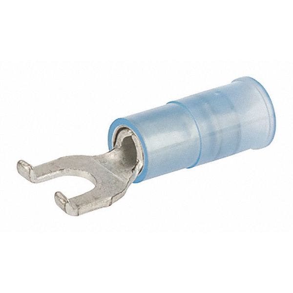 Terminal de lengüeta de nylon con bandera de calibre 16-14 AWG para perno #6 - S16-6N-F de Nsi Industries.