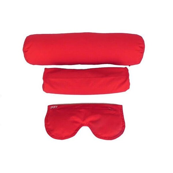 Peach Blossom Yoga Peach Blossom Yoga 11002 3 Piece Meditation Kit For Yoga - Red - 11002-A7