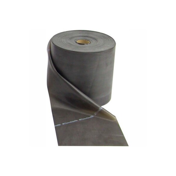 Fabrication Enterprises Thera-Band Latex-Free Exercise Band, Black, 50 Yard Roll/Box - 10-1199