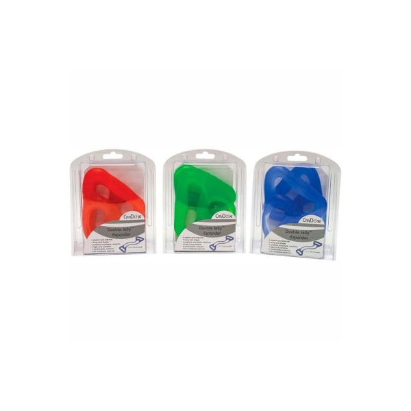 Fabrication Enterprises CanDo Double Jelly Expander, 3-Piece Set -Red, Green, Blue - 10-0046