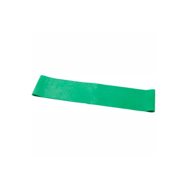 Fabrication Enterprises CanDo Exercise Band Loop, 15" Long, Green, 10/PK - 10-5263-10