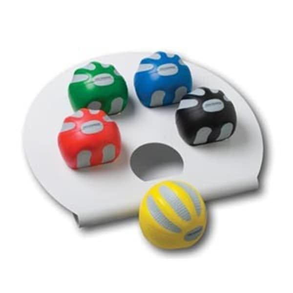 Fabrication Enterprises Fabrication Enterprises 10-1971 Cando Digi-Squeeze Hand & Finger Exerciser; Light; Red - Small - 26207