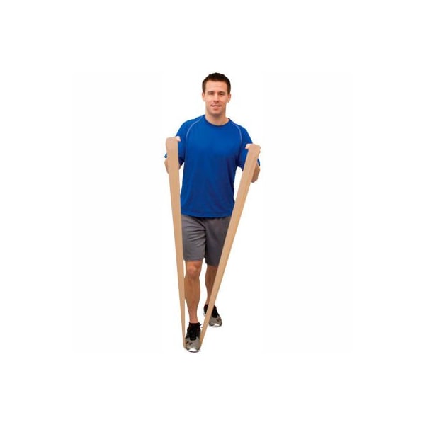Fabrication Enterprises Val-u-Band Latex Free Exercise Band, Pear - Level 0, 6 Yard Roll/Box - 1537946