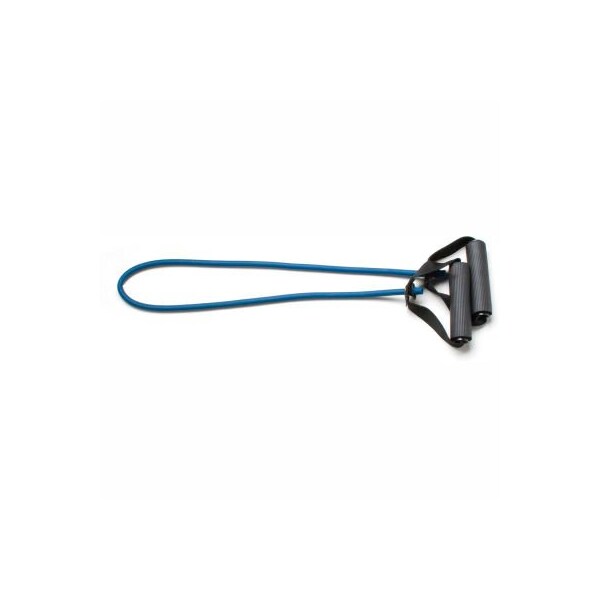 Fabrication Enterprises CanDo Exercise Tubing with Handles, Blue, 36" - 1334871