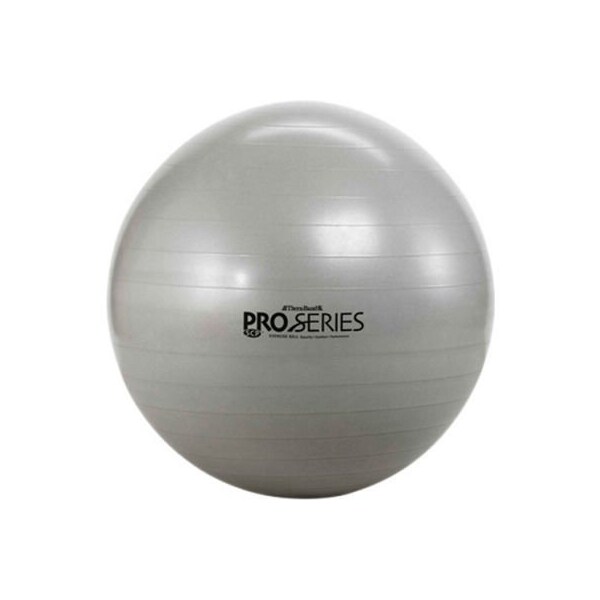 Fabrication Enterprises Thera-Band SCP Pro Series Inflatable Exercise Ball, 85 cm (34"), Silver - 30-1880