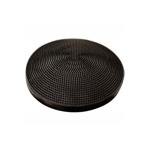 Fabrication Enterprises CanDo Inflatable Vestibular Seating/Standing Disc, 60 cm (24"), Black - 30-1868BLK