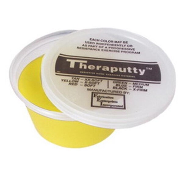 Fabrication Enterprises Fabrication Enterprises 10-2761 Theraputty Scented Exercise Putty Banana; Yellow; X-Light - 2 oz - 314749