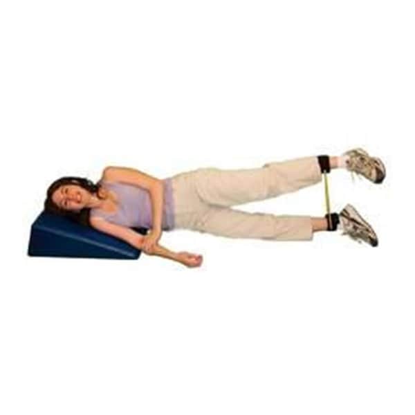 Step-Up Relief Exercise Tubing with Ankle Cuffs Exerciser - 48 Inch - Silver - XX-Heavy - ST70586