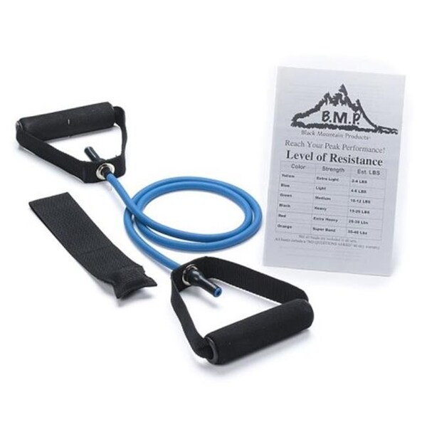 Black Mountain Products Black Mountain Products Blue L - A 4-6 lbs. Single Resistance Band; Blue - BLUE L + A