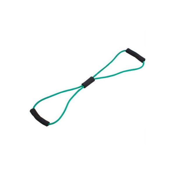 Fabrication Enterprises CanDo BowTie Tubing Exerciser, Green, 30" - 1349116
