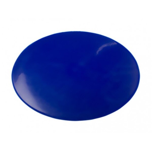 Fabrication Enterprises 10 in. dia. Dycem Non-Slip Circular Pad, Blue - 50-1598B