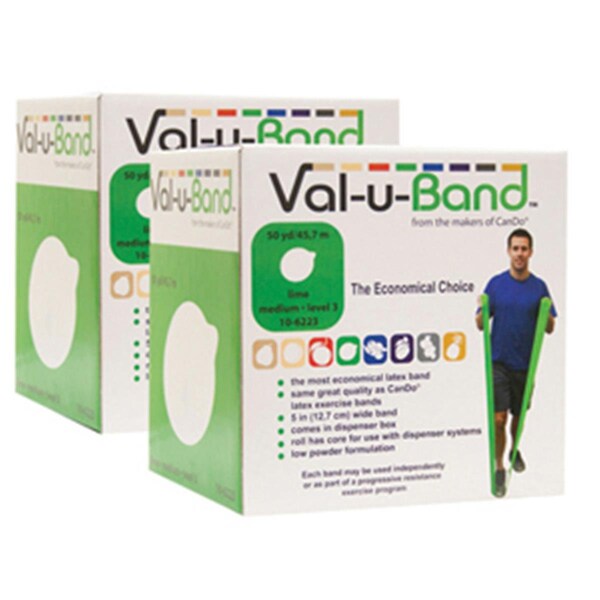 Val-U-Band Low Powder Band, 100 Yard - Lime, 2PK - VAL-U-BAND-10-6233