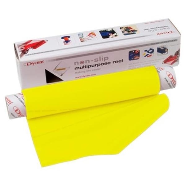 Fabrication Enterprises Fabrication Enterprises 50-1506Y 16 in. x 6.5 ft. Dycem Non-Slip Material Roll; Yellow - 50-1506Y