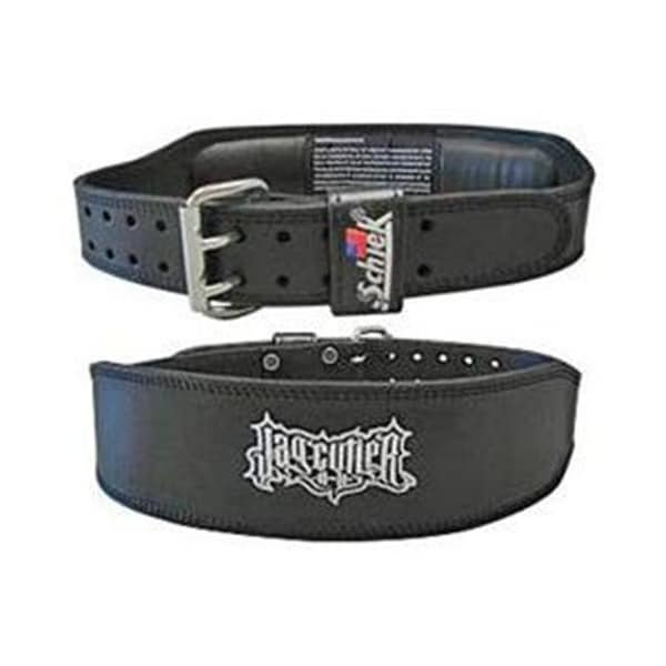 Schiek Sports Schiek Sports S-J2014XXL 4 in. Black Leather Jay Cutler Signature Belt-XXL - S-J2014XXL