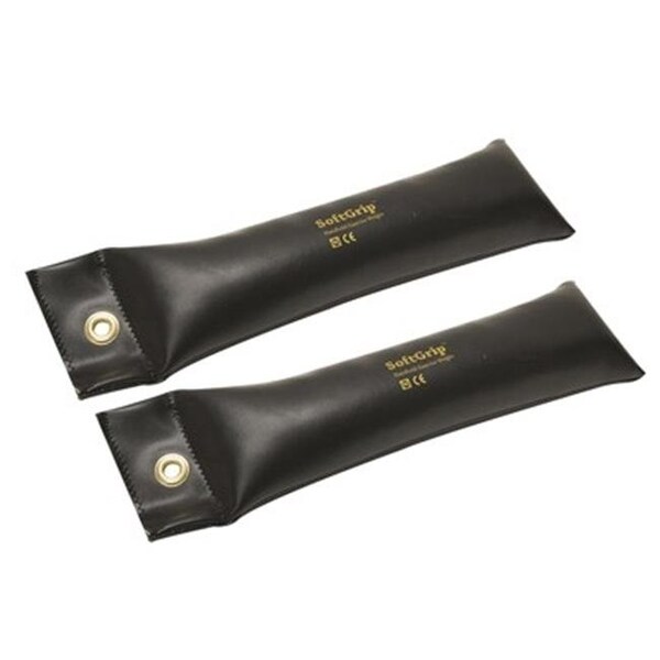 Fabrication Enterprises Fabrication Enterprises 10-0363-2 Softgrip Flexible Hand Weight; 10 lbs - Pair - 10-0363-2