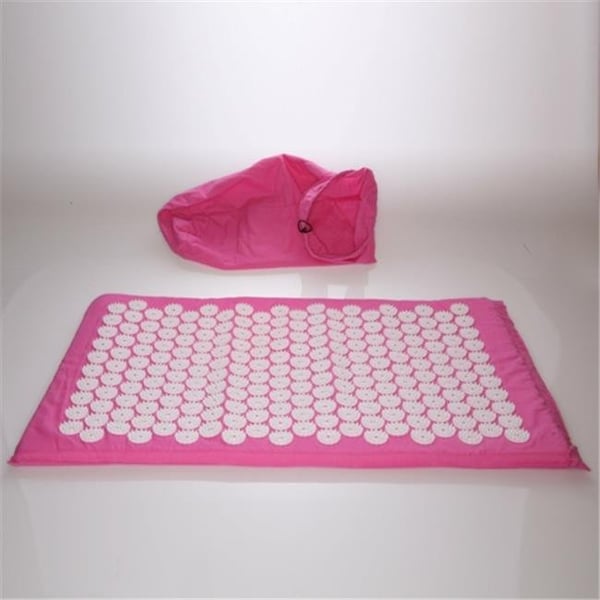 Living Healthy Products Living Healthy Products ATM-bag-07 Acupuncture Mat with Bag in Pink - ATM-BAG-07